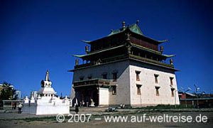 Gandan Kloster in Ulan Bator (Ulaanbaatar) - Mongolei