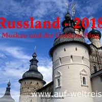 Wandkalender - Russland 2018 - Moskau und der Goldene Ring