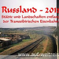 Wandkalender - Russland 2018 - Transsibirische Eisenbahn