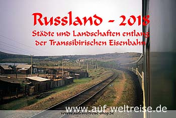 Wandkalender - Russland 2018 - Transsibirische Eisenbahn