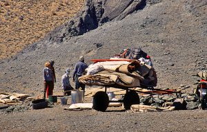 Usbekistan - Kamelzüchter am Aralsee