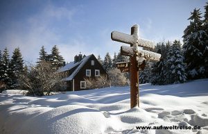 Harz Brocken Deutschland Winter