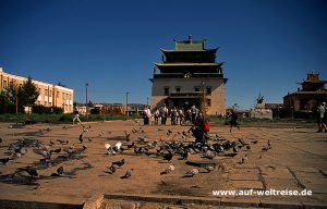 Gandan Kloster in Ulan Bator (Ulaanbaatar) - Mongolei