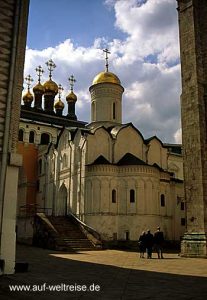 Russland, Moskau, Kreml, Kirche, Kathedrale, Zar, russisch, orthodox, Architektur, Türme, Maria-Gewandniederlegungs-Kirche