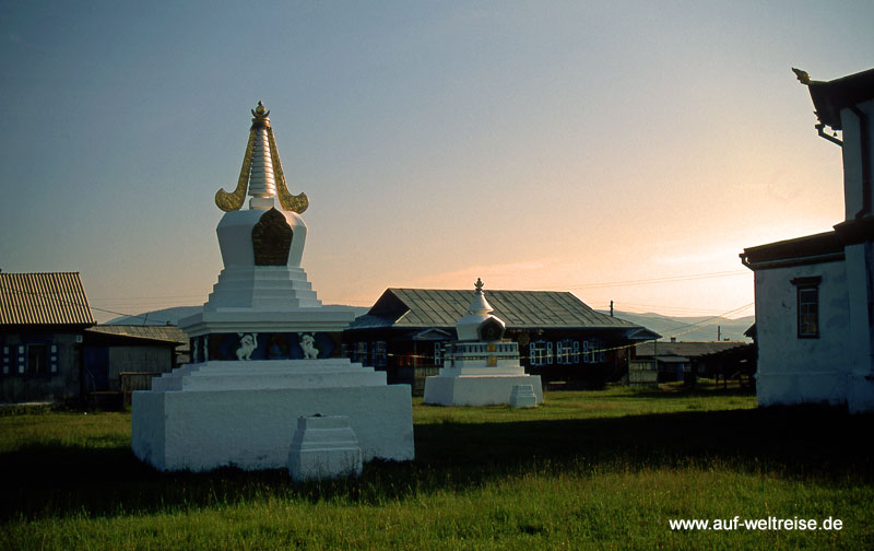 Russland Lamakloster Iwolginsk Stupa