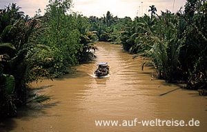Vietnam, Südostasien, Asien, Mekong, Delta, Kanäle, Boot, Bootstour, Chau Doc, Fluss