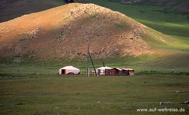 Gorki-Tereldsh, Nationalpark, Mongolei, Zentralasien, Chentij-Gebirge, Nomaden, Steppe, Grassteppe, Berge