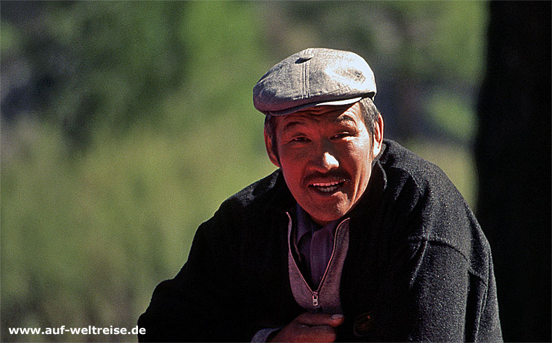 Mongolei, Mann, Mensch, Portrait, Frontansicht, Leben