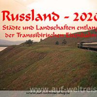Wandkalender - Russland 2020 - Transsibirische Eisenbahn